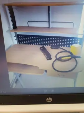 bureau bois métal