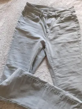 Jean couleur mente taille 34
