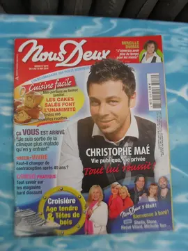 Magazine Nous Deux de 2010