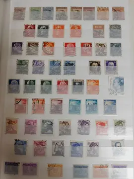 page unique timbres Italie