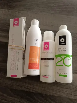 produits teinture décoloration cheveux