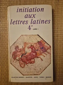 Initiation aux lettres latines 4e - MAGNARD