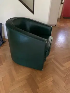 fauteuil cuir pivotant