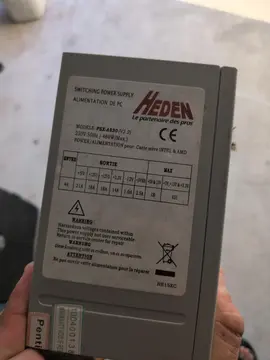 alimentation ordinateur 480 w