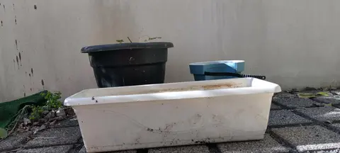 bac et pots pour plantes