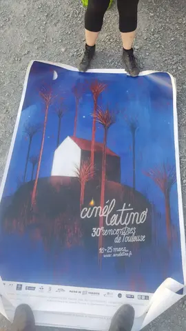 très grande affiche du festival Cinélatino édition 2018