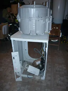 Lave linge à remonter