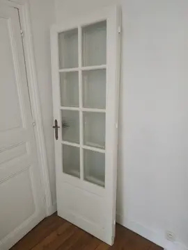 2 portes vitrées