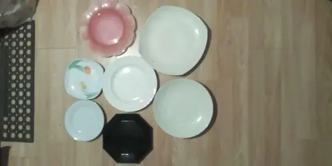 lot d'assiette dépareillé