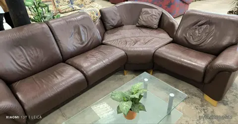 canapé angle avec sièges coulissants