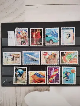 timbres français oblitérés lot AI
