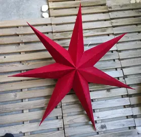 Etoile IKEA en velour