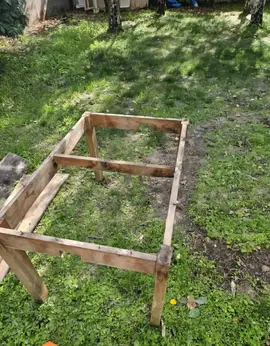 structure de table bois