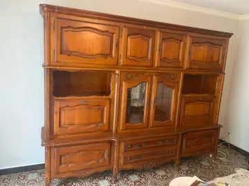 Grand living en merisier 255 cm