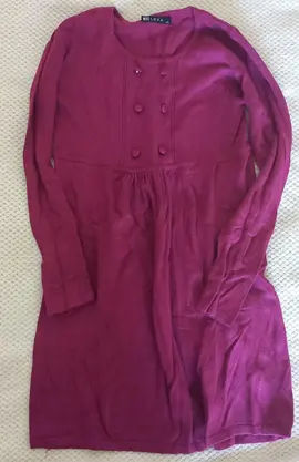 robe manches longues taille 38-38