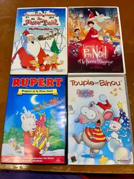 Lot 4 DVD pour enfants
