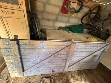 volet en bois