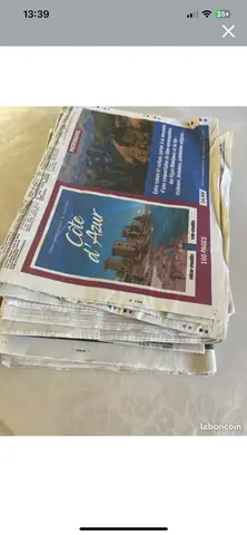 journaux Nice matin une vingtaine