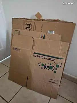 cartons de déménagement