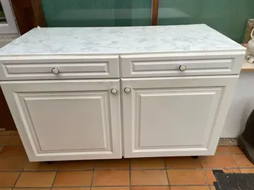 meuble de cuisine blanc