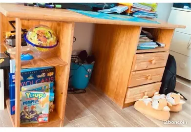 bureau en pin