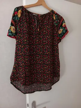 blouse fleurie