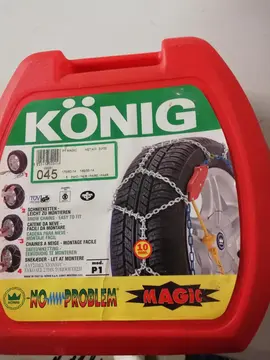 CHAINES POUR NEIGE OU VERGLAS
