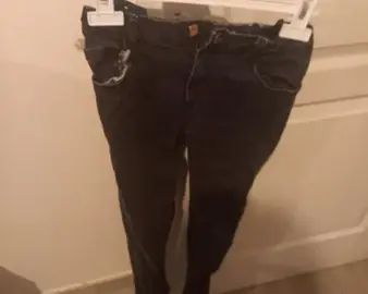 Jean bon état laver enfant fille réglable a la taille taille 12 ans marque orchestra