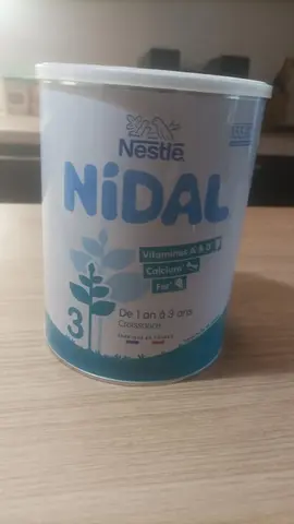 pot de lait Nidal croissance