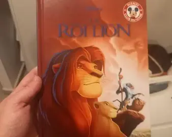 Livre le roi lion très bon état comme neuf