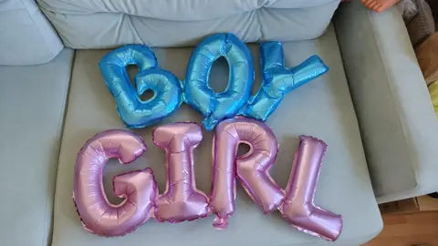 Ballons boy girl