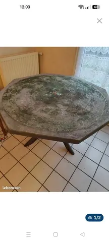 table de jardin