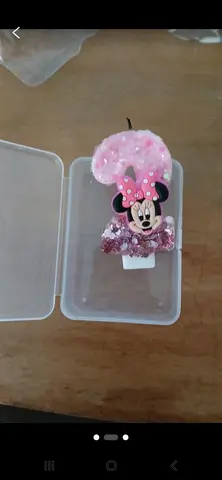 bougie Minnie 2 ans