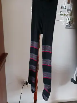 collant rayé polaire