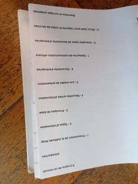 Redaction de documents professionnels