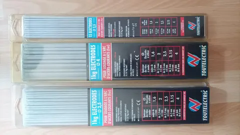 électrodes pour soudage à l'arc
