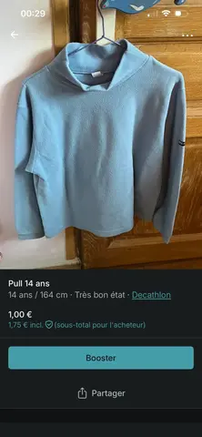 Pull 14 ans