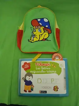 sac et livre ardoise
