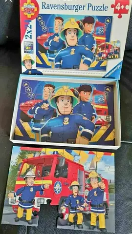 puzzles sam le pompiers