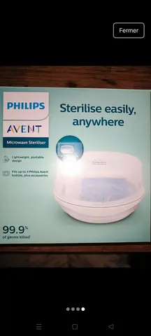 stérilisateur Philips