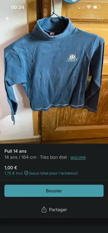 Pull 14 ans