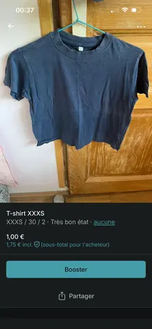 T-shirt XXXS