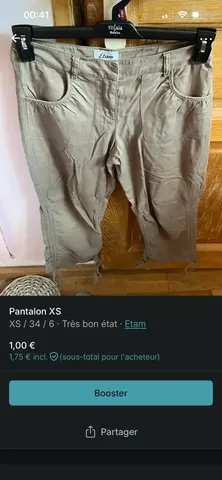 Pantalon XS