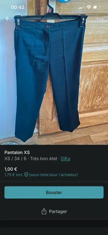 Pantalon XS