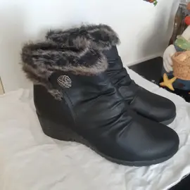 Bottines légèrement fourrées - Pointure 38