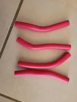 4 petites tiges de curling flexibles cheveux