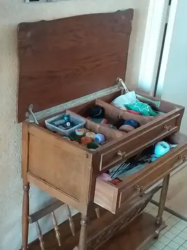 travailleuse en bois