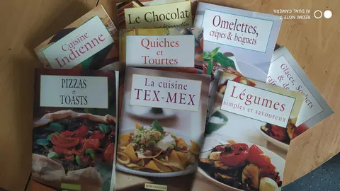 livres de recettes
