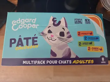 pâté pour chat adulte