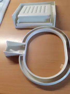 Porte serviette et porte savon
